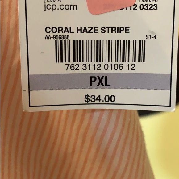 NWT Coral embroidered off shoulder boho shirt - Picture 8 of 8